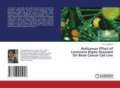 Anticancer Effect of Laminaria Digita Seaweed On Bone Cancer Cell Line - Subashini, Dr. R.