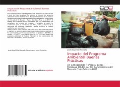 Impacto del Programa Ambiental Buenas Prácticas - Díaz Moncada, Janet Abigail