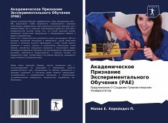 Akademicheskoe Priznanie Jexperimental'nogo Obucheniq (RAE) Cover Akademicheskoe Priznanie Jexperimental'nogo Obucheniq (RAE)