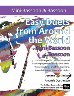 Easy Duets from Around the World for Mini-Bassoon and Bassoon - Oosthuizen, Jemima; Oosthuizen, Amanda