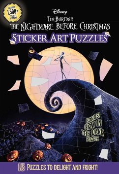 Disney Tim Burton's the Nightmare Before Christmas Sticker Art Puzzles - Kaplan, Arie