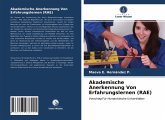 Akademische Anerkennung Von Erfahrungslernen (RAE)