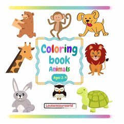 Coloring book Animals - Oprea, Gabriela