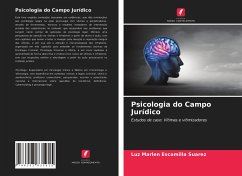 Psicologia do Campo Jurídico - Escamilla Suarez, Luz Marlen