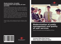 Modernization of public management and quality of user services - Zela Pacori, Carmen Eliza;Talavera Salas, Illich Xavier