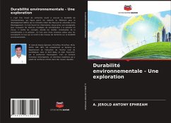 Durabilité environnementale - Une exploration - Ephream, A. Jerold Antony