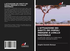 L'ATTUAZIONE DEI DIRITTI DEI POPOLI INDIGENI A LIVELLO NAZIONALE - Bonaya, Angela Gumato