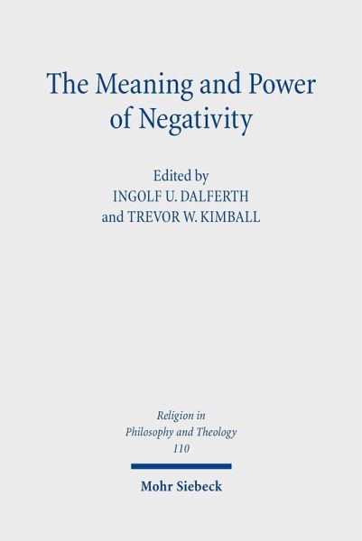 The Meaning and Power of Negativity (eBook, PDF) The Meaning and Power of Negativity (eBook, PDF)