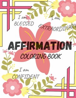 AFFIRMATION COLORING BOOK - Tate, Morhonda