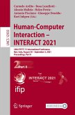 Human-Computer Interaction ¿ INTERACT 2021