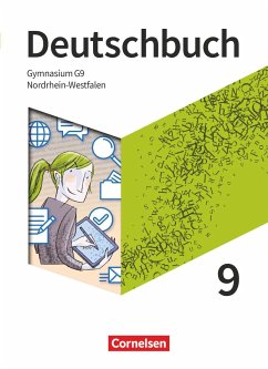 Deutschbuch Gymnasium 9. Schuljahr - Nordrhein-Westfalen - Schülerbuch - Thönneßen-Fischer, Angelika;Joist, Alexander;Rubel, Gerda;Mohr, Deborah