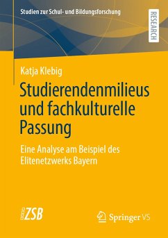 Studierendenmilieus und fachkulturelle Passung (eBook, PDF) - Klebig, Katja
