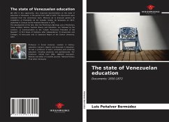 The state of Venezuelan education - Peñalver Bermúdez, Luis