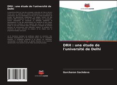 DRH : une étude de l'université de Delhi - Sachdeva, Gurcharan