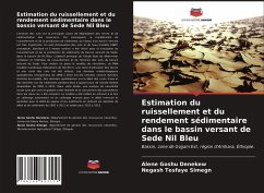 Estimation du ruissellement et du rendement sédimentaire dans le bassin versant de Sede Nil Bleu - Denekew, Alene Goshu;Simegn, Negash Tesfaye