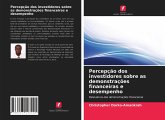 Percepção dos investidores sobre as demonstrações financeiras e desempenho