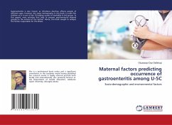 Maternal factors predicting occurrence of gastroenteritis among U-5C - Olofintuyi, Oluwaseyi Oye