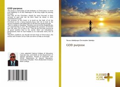 GOD purpose - Adedejo, Adedipupo Christopher