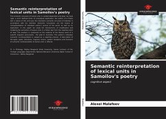 Cover Semantic reinterpretation of lexical units in Samoilov's poetry