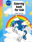 Coloring Book for Kids with Unicorns