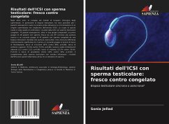 Risultati dell'ICSI con sperma testicolare: fresco contro congelato - JELLAD, Sonia