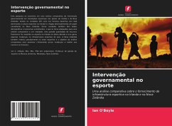 Intervenção governamental no esporte - O'Boyle, Ian