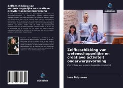 Zelfbeschikking van wetenschappelijke en creatieve activiteit onderwerpsvorming - Balymova, Inna