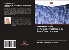 Cover Détermination voltampérométrique du bromfénac sodique