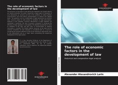 The role of economic factors in the development of law - Larin, Alexander Alexandrovich