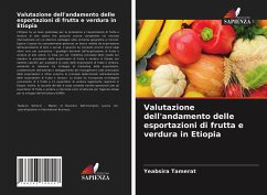 Valutazione dell'andamento delle esportazioni di frutta e verdura in Etiopia - Tamerat, Yeabsira