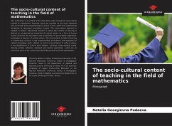 The socio-cultural content of teaching in the field of mathematics - Podaeva, Natalia Georgievna