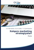 Xalqaro marketing strategiyalari Xalqaro marketing strategiyalari