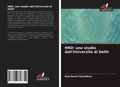 HRD: uno studio dell'Università di Delhi - Sachdeva, Gurcharan