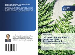 Compressive Strength Test of Polystyrene Paste Construction Cement - Adesoye, Adeniji