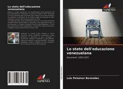 Lo stato dell'educazione venezuelana - Peñalver Bermúdez, Luis