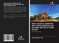 Cover Idee sociali e politiche del confucianesimo nel periodo dal XVI al XVIII secolo