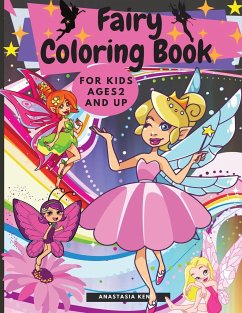 Fairy Coloring Book for Kids Ages 2 and UP - Kent, Anastasia