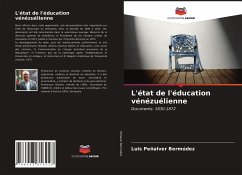 L'état de l'éducation vénézuélienne - Peñalver Bermúdez, Luis