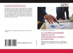 La constitucionalidad aditiva en el ordenamiento jurídico ecuatoriano