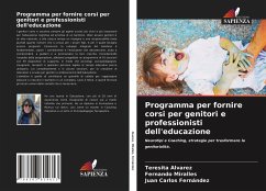 Programma per fornire corsi per genitori e professionisti dell'educazione - Alvarez, Teresita;Miralles, Fernando;Fernández, Juan Carlos