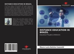 DISTANCE EDUCATION IN BRAZIL - Cazarotti, Mauro Lúcio Batista