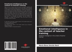 Emotional intelligence in the context of teacher training - Sinclair Baró, María Elena
