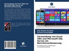 Cover Verwendung von Excel VBA und Microsoft SQL Server als Berichtsverbesserung