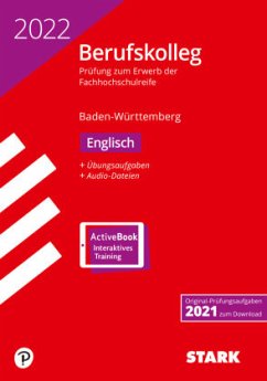Cover STARK Original-Prüfungen Berufskolleg Englisch 2022 - BaWü