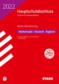 STARK Original-Prüfungen Hauptschulabschluss 2022 - Mathematik, Deutsch, Englisch 9. Klasse - BaWü