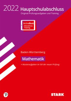 STARK Original-Prüfungen und Training Hauptschulabschluss 2022 - Mathematik 9. Klasse - BaWü, m. 1 Buch, m. 1 Beilage