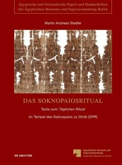 Das Soknopaiosritual - Stadler, Martin Andreas