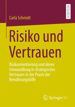Risiko und Vertrauen - Schmidt, Carla
