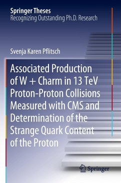 Associated Production of W + Charm in 13 TeV Proton-Proton Collisions Measured with CMS and Determination of the Strange Quark Content of the Proton - Pflitsch, Svenja Karen
