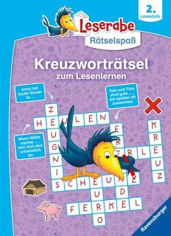 Ravensburger Leserabe Rätselspaß - Kreuzworträtsel zum Lesenlernen - 2. Lesestufe - Richter, Martine